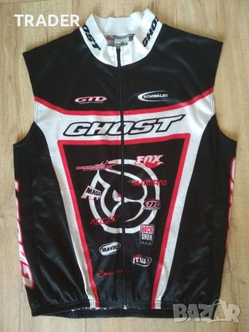 вело джърси тениска GHOST SHIMANO ROCK SHOX bicycle gear