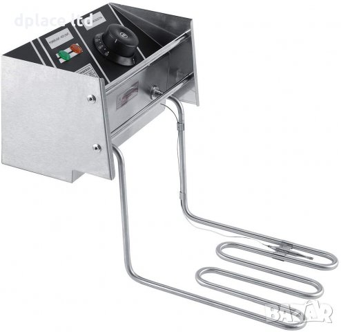 Професионален фритюрник електрически двоен 2х5,5литра чисто нов, снимка 4 - Обзавеждане на кухня - 26884176