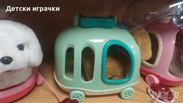 Интерактивна играчка ходещо лаещо куче с каишка Лабрадор Ретривър, 26 см, снимка 4 - Плюшени играчки - 48658178