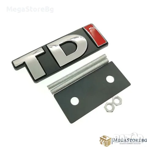 Декорация емблема за предна решетка TDI - 2