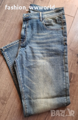 дънки Louis Vuitton 38 реплика, снимка 7 - Дънки - 52621348