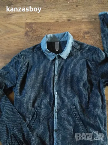 g-star davin shirt bomber wmn - дамска връхна риза КАТО НОВА ХС, снимка 6 - Ризи - 47792955