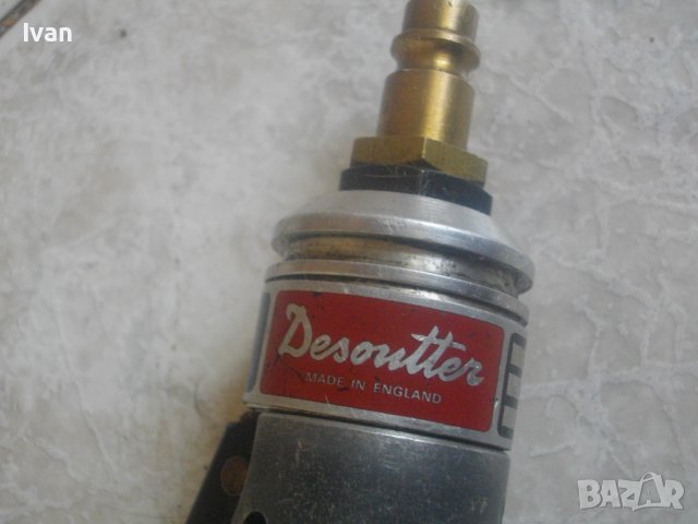 Made in England-Пневматична Отвертка-Desontter-Професионална-Висок Клас-285мм-6 мм Глава-Отлична-Анг, снимка 8 - Отвертки - 37305789