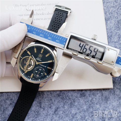 Мъжки часовник TAG Heuer Grand Carrera Pendulum с автоматичен механизъм, снимка 5 - Мъжки - 37545854