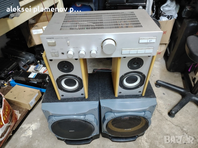 тонколони и каскади 10 инча и усилвател BT
