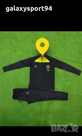 Детско Анцуг + Екип Mbappe Спортен  Комплект Black Gold Mbappe PSG New, снимка 2 - Футбол - 40028395