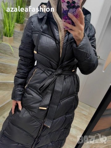 Дълго зимно яке - цветове, снимка 8 - Якета - 52704976