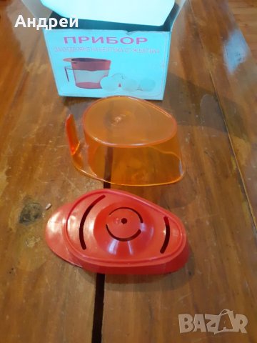 Стар прибор за отделяне на белтъка от жълтъка, снимка 6 - Други ценни предмети - 27941028