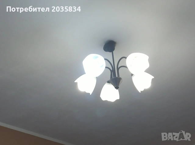Полилей , снимка 2 - Лампи за таван - 53005173