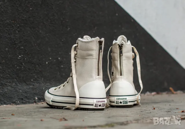 кецове / маратонки Converse Chuck Taylor All Star Hi-Rise Boot Leather+Fur  номер 37, снимка 5 - Кецове - 48563717