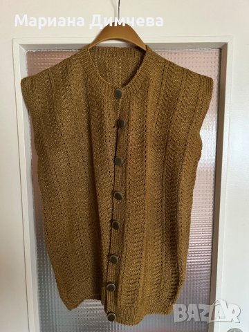 Ръчно изработени елеци от 100% вълна, снимка 3 - Елеци - 35235774