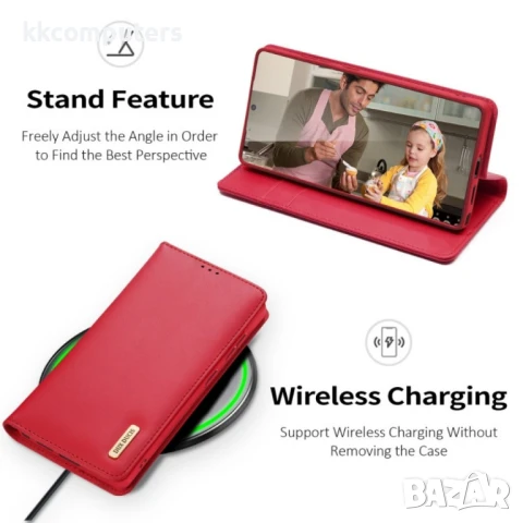 Samsung Galaxy S25 Ultra DUX DUCIS Wallet/ PU + TPU Кожен Калъф и Протектор, снимка 3 - Калъфи, кейсове - 51426852