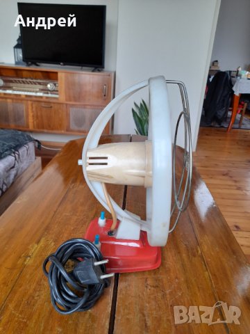 Стар вентилатор EA, снимка 4 - Антикварни и старинни предмети - 37942707