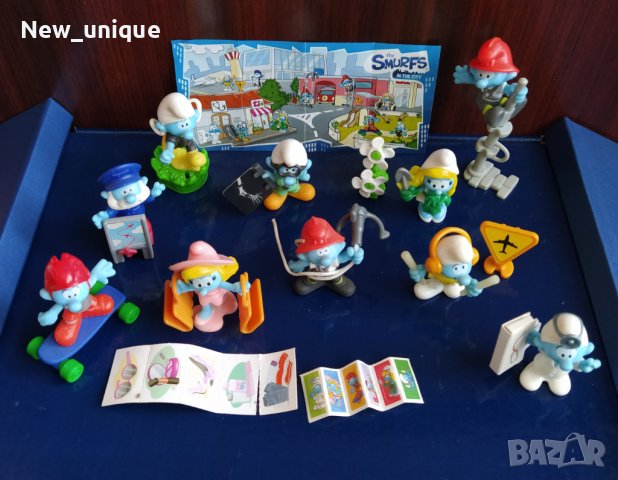 Киндер играчки от серията "Смърфовете в града" от 2018 г., снимка 3 - Колекции - 43791768