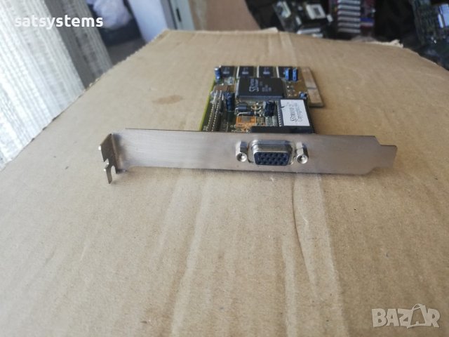 Видео карта S3 Trio3D/2X Gainward 124D-2 8MB AGP, снимка 2 - Видеокарти - 37262488