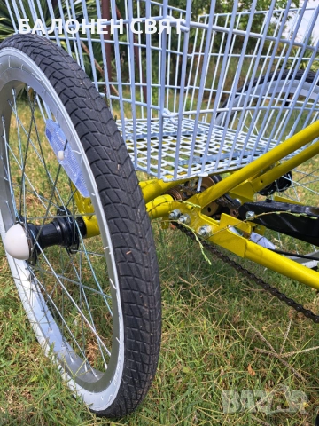 MEGA BRAND и Безплатна Доставка Велосипед Триколка Сгъваема 20 цола, снимка 13 - Велосипеди - 48429021