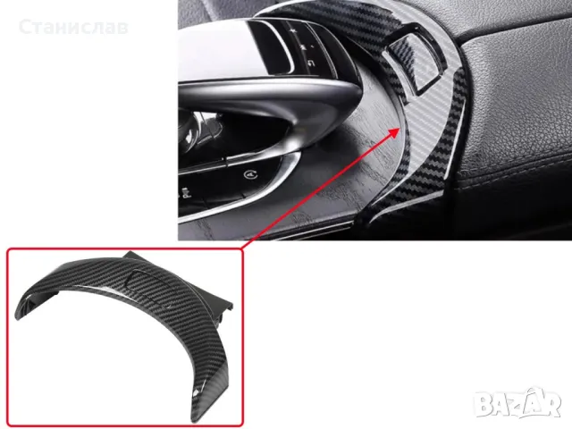 Mercedes GLC X253 Бутон за подлакътник, снимка 4 - Части - 50441685