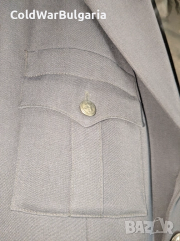 Парадно военно сако – Българска армия – 90-те години – Оригинал, снимка 3 - Антикварни и старинни предмети - 52481081