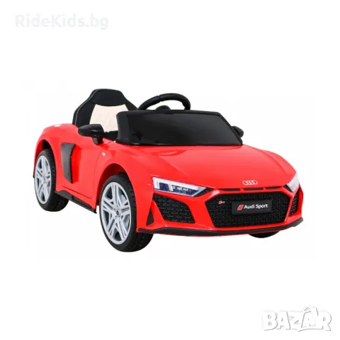 Audi R8 LIFT 12V – Детска акумулаторна кола, Червена, EVA гуми, снимка 12 - Детски велосипеди, триколки и коли - 50421317