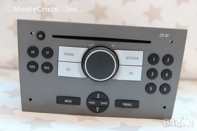 CD RADIO Opel Vectra C (2001-2008г.) 453116246 / 13 190 853 / 13190853 / CD 30 касетофон CD30, снимка 1