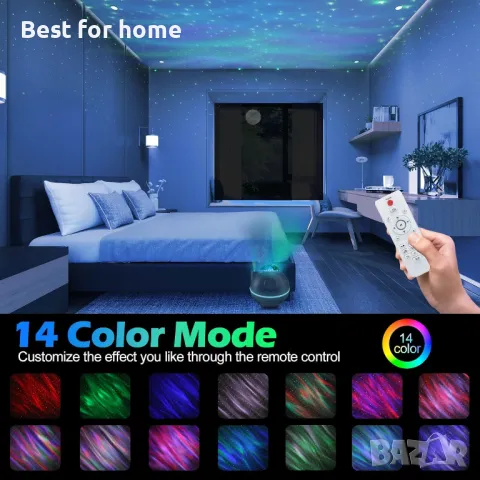 Звезден музикален проектор висок клас BiGosh с Bluetooth, снимка 2 - Други - 48346441