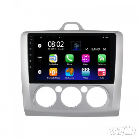 Мултимедия, Двоен дин, Навигация, за Ford Focus 2, Форд Фокус, плеър, 9“ екран, Android, 2 дин, снимка 8 - Аксесоари и консумативи - 40198823