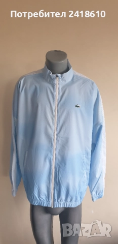 Lacoste Sport x Daniil Medvedev Full Zip Regular Fit  Size 6 / XL  НОВО! ОРИГИНАЛ! Мъжко Горнище с ц, снимка 10 - Спортни дрехи, екипи - 52775518