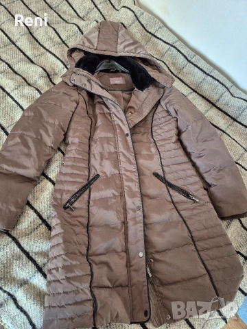 Немско дълго яке, гъши пух, снимка 9 - Якета - 52835744