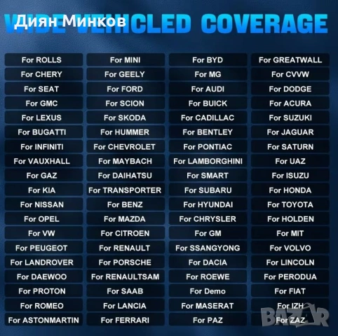 ПРОМО Автомобилна диагностика Xtool Anyscan, снимка 7 - Аксесоари и консумативи - 53096183