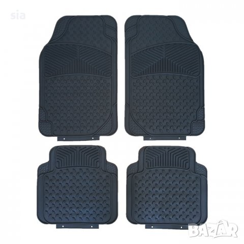 Гумени стелки, универсални, черни, 4бр