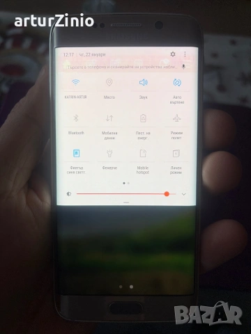 SAMSUNG S6 Edge GOLD, снимка 15 - Samsung - 53186750