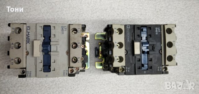 Моторни защити и контактори