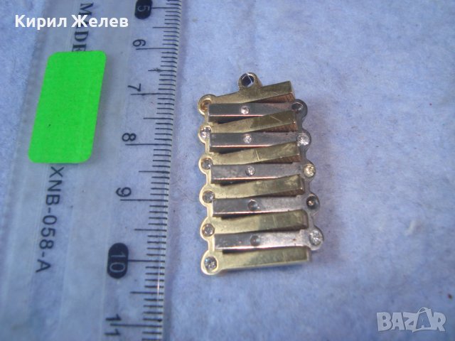 МНОГО СТИЛЕН СКЪПОЦЕНЕН ПОЗЛАТЕН МОДЕН АРТ ДИЗАЙН МЕДАЛЬОН от БЛАГОРОДНА СТОМАНА 27623, снимка 6 - Колиета, медальони, синджири - 37743913