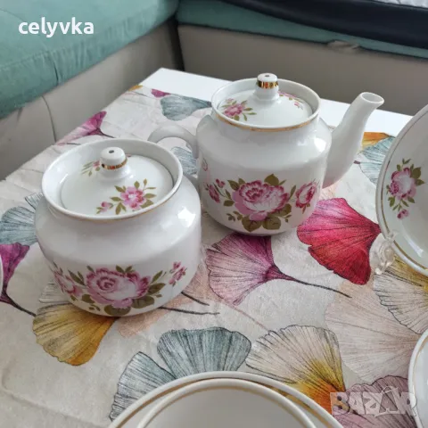 Руски сервиз - порцелан  „Вербилки“, снимка 3 - Сервизи - 50089576