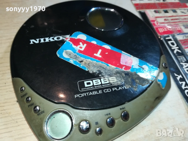 NIKOJ CX-CD302 CD PLAYER/RADIO 0309251215, снимка 5 - Радиокасетофони, транзистори - 51589894