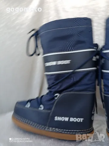 АПРЕСКИ, КАТО НОВИ водоустойчиви ТОПЛИ УНИСЕКС АПРЕСКИ  Снегоходки 37 - 38,MOON BOOT®, SNOW BOOT®, снимка 5 - Дамски апрески - 39232169