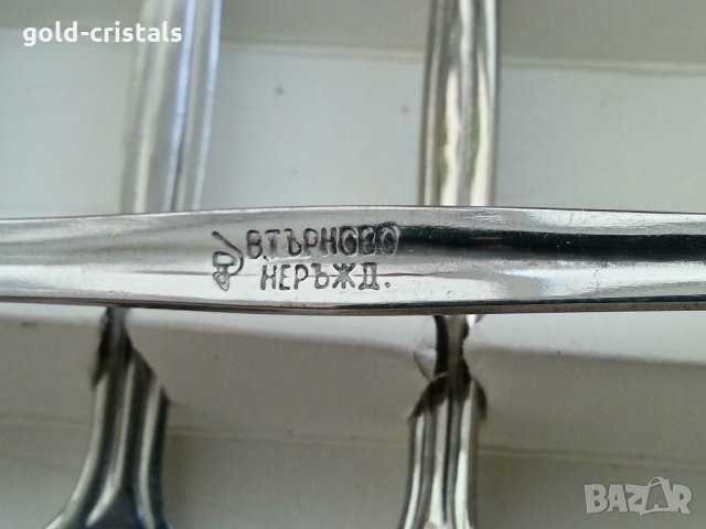 български лъжички Велико Търново сърп и чук , снимка 5 - Антикварни и старинни предмети - 27815174