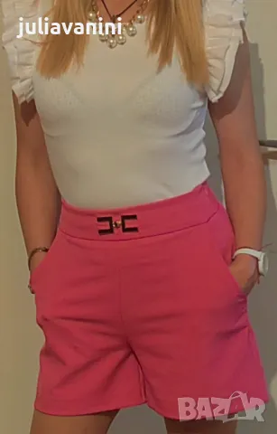 Къси панталонки с висока талия, снимка 4 - Къси панталони и бермуди - 50233595