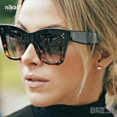 Разпродажба-50% Céline Black Дамски сълчеви очила UV400 защита , снимка 1 - Слънчеви и диоптрични очила - 28019799