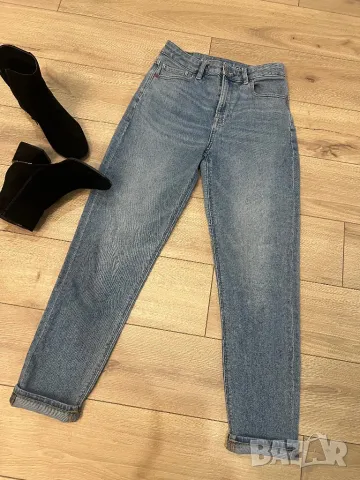 Дънки mom fit, снимка 4 - Дънки - 48324898