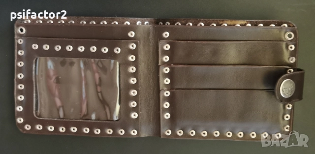 Кожен портфейл Harley-Davidson, снимка 3 - Портфейли, портмонета - 52447874
