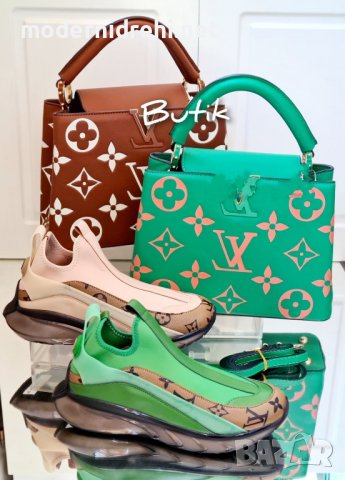 Дамски спортни обувки и чанта Louis Vuitton код 314, снимка 1 - Дамски ежедневни обувки - 38223461