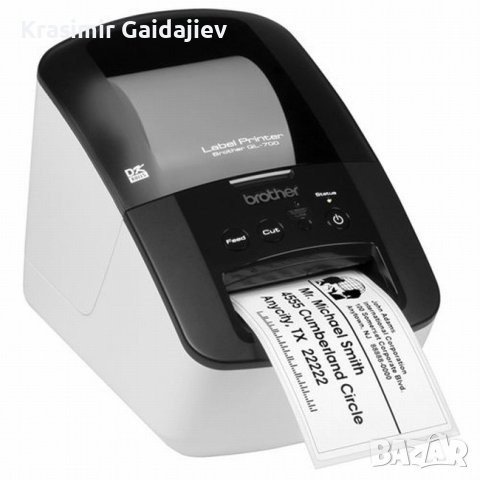 Етикетен принтер, Brother QL-700 Label printer