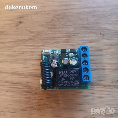 Безжичен релеен модул с дистанционно управление 433 MHz, снимка 10 - Друга електроника - 53108742