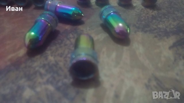 *ТОП* Капачки за вентили винтили тип патрони за автомобил , мотопед , мотор , колело и т.н., снимка 6 - Части - 27216088