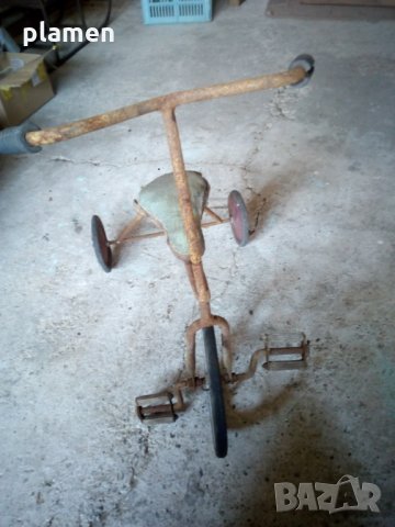 Много старо колело триколка, снимка 2 - Антикварни и старинни предмети - 26847088