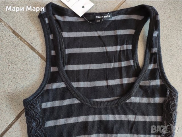 Потник от рипс с кант от дантела, снимка 8 - Потници - 28370811