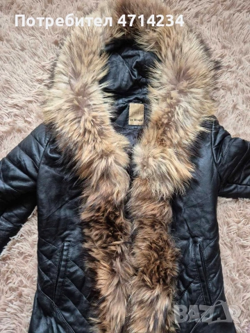 Дамско яке естествена кожа, снимка 3 - Якета - 53172759