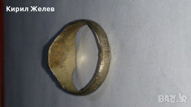 Старинен пръстен над стогодишен сачан - 73701, снимка 4 - Други ценни предмети - 28993390