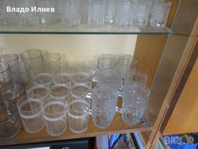 Чаши и сервизи стъклени, порцеланови и пластмасови разнообразни, и метални канчета, снимка 13 - Чаши - 31542829